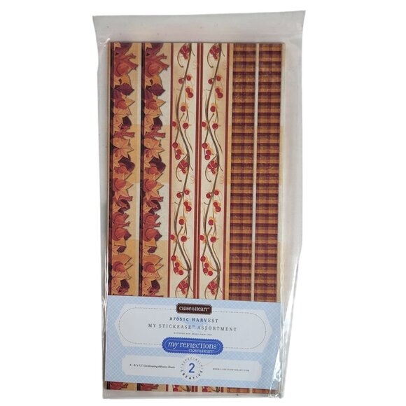 Close to My Heart Reflections Stickease X7051C Harvest Brown Fall Autumn NEW - Picture 1 of 6